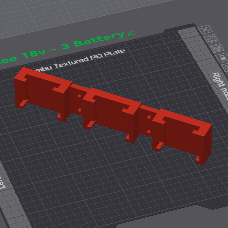 18v Milwaukee Battery Holder
