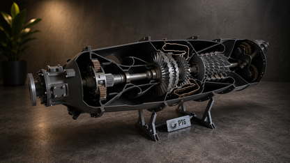 Pratt & Whitney PT6 Model Engine