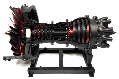 High Bypass Turbofan Jet Engine