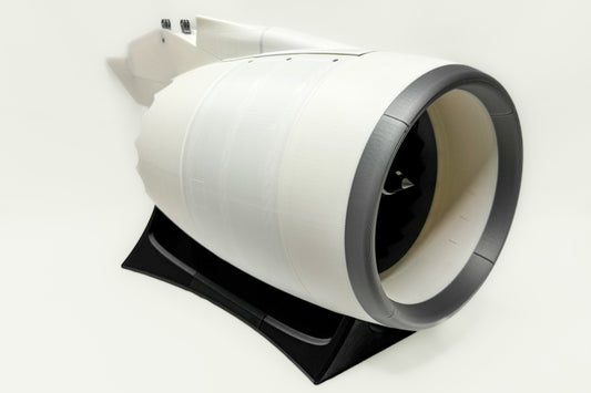 Low Bypass Turbofan Jet Engine | With Nacelle