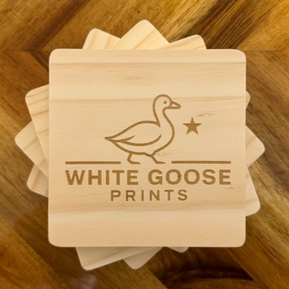 Custom Laser Engraved Coasters