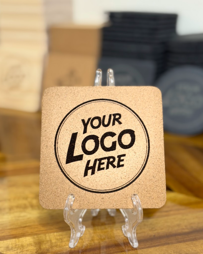 Custom Laser Engraved Coasters