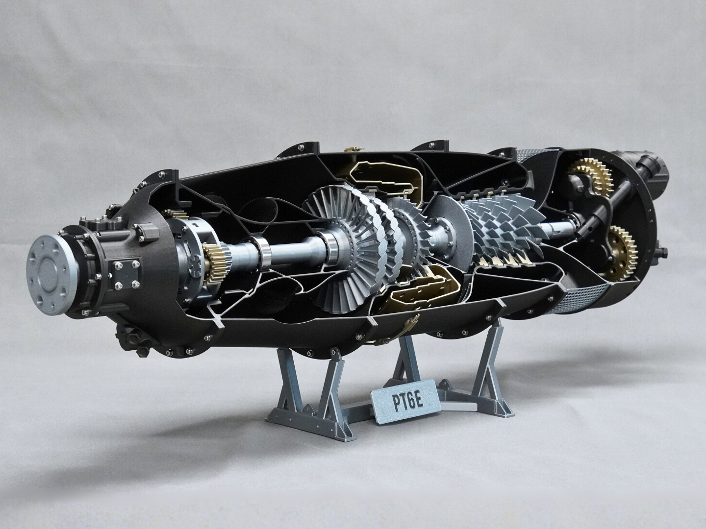 Pratt & Whitney PT6E Model Engine