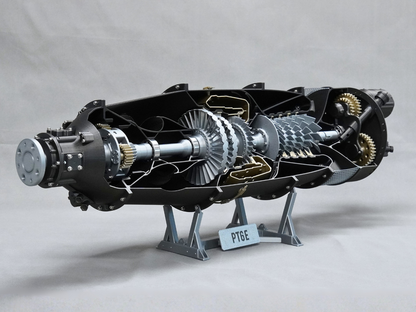 Pratt & Whitney PT6E Model Engine